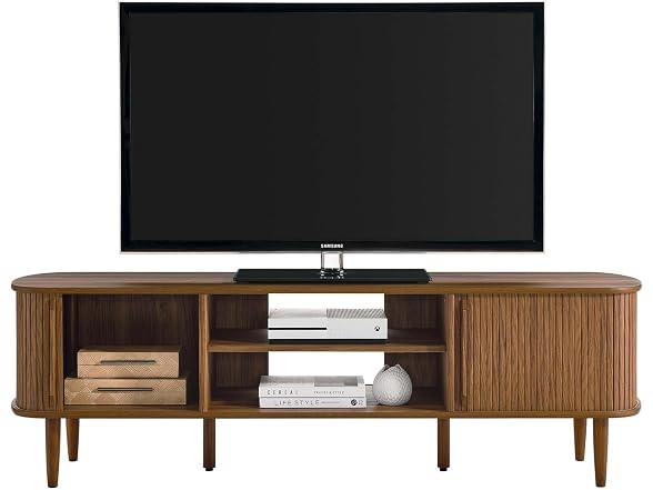 Modway Contour 63" TV Stand, Walnut