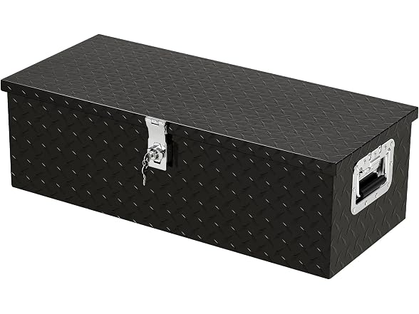 OUTLANE Heavy Duty Aluminum Underbody Truck Tool Box – 30x13x9.6