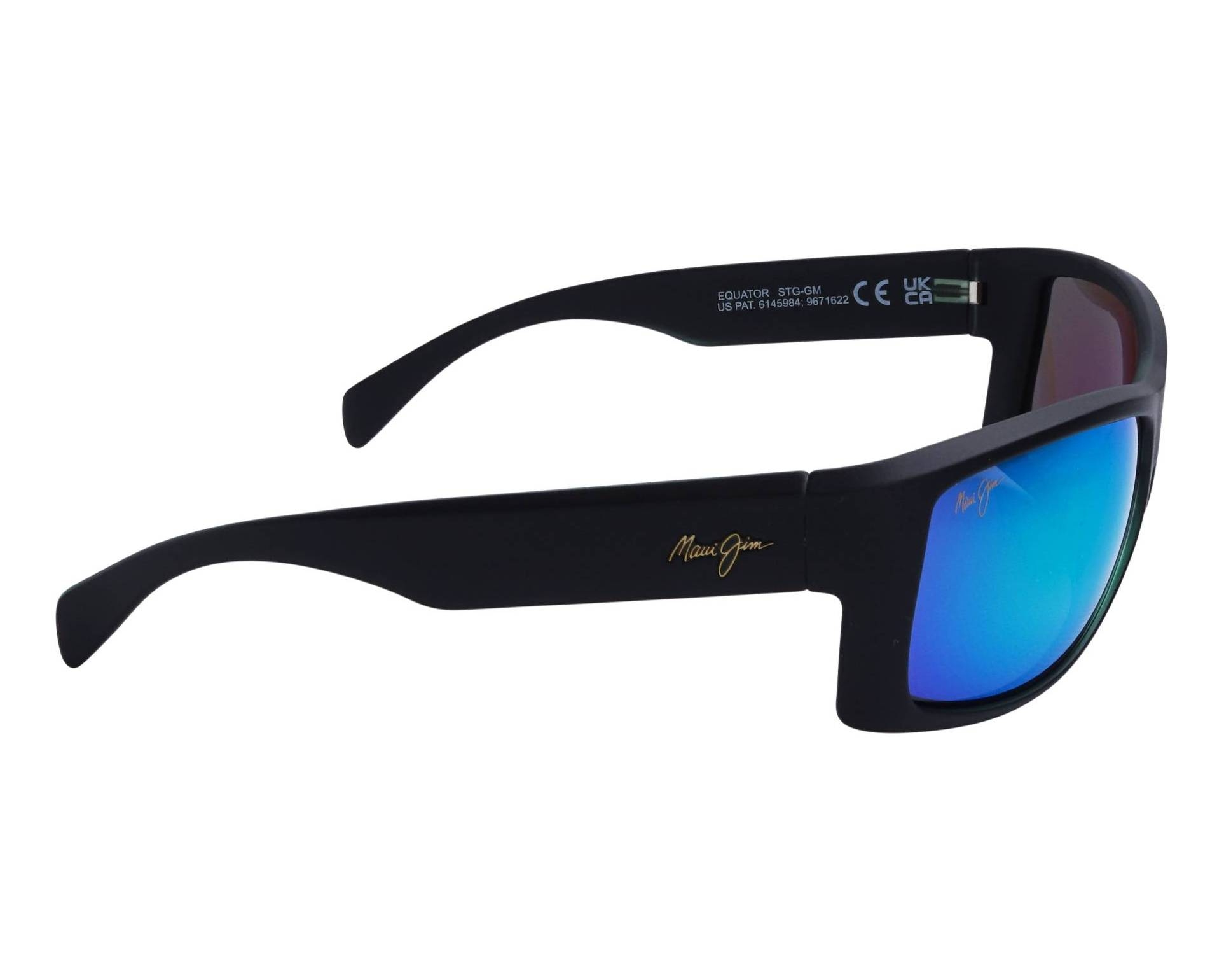 Maui Jim Unisex Equator Polarized Wrap Sunglasses - Gallery 11