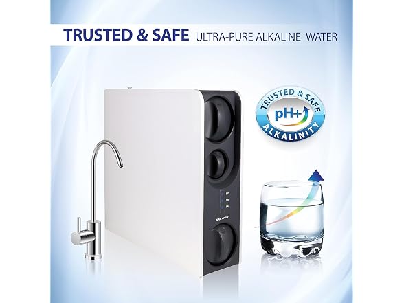 APEC WATER Tankless Reverse Osmosis System 3-Stage Water Filter System