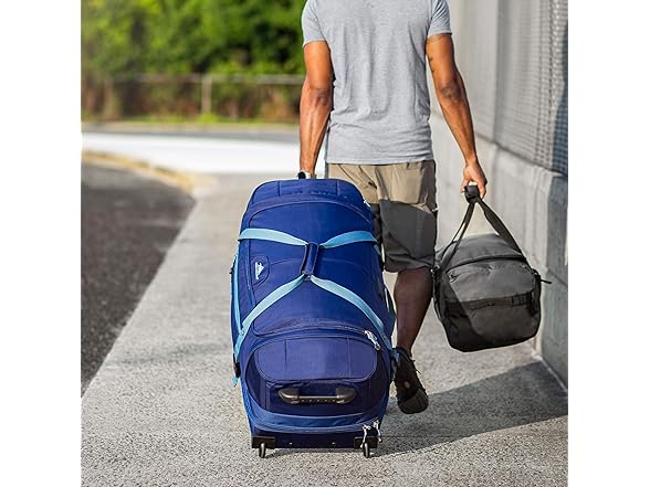 High Sierra Portable 34" Rolling Personal Duffel Travel Bag