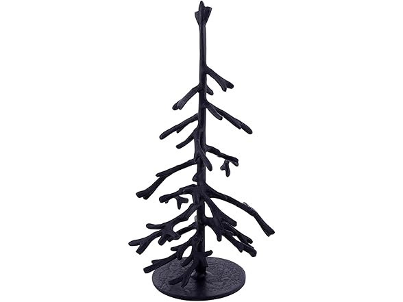 Metal Twig Tree Sculptures for Mantle or Tabletop, Set of 2
