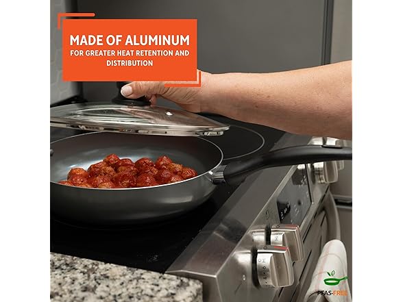 IMUSA 4Qt Aluminum Ceramic Nonstick Stock Pot 