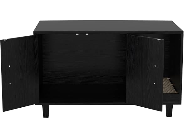 GDLF Modern Wood Pet Crate Cat Washroom Hidde