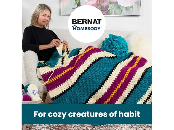 Bernat Homebody Rocky Mountain Blue Yarn