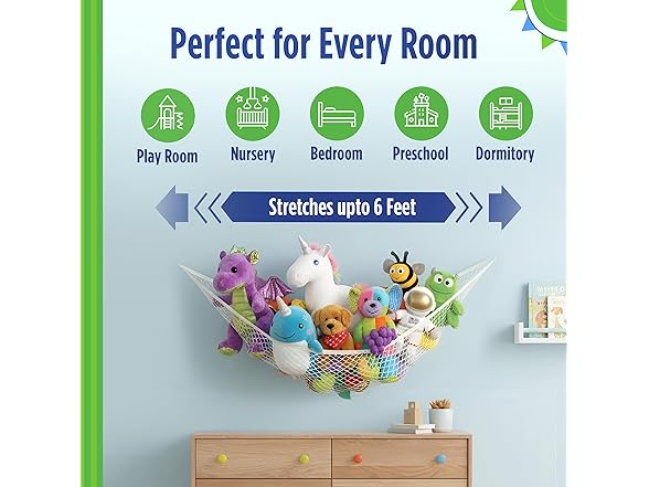 Baby Buddy Up and Away Kids Stuffed Animal Hammock