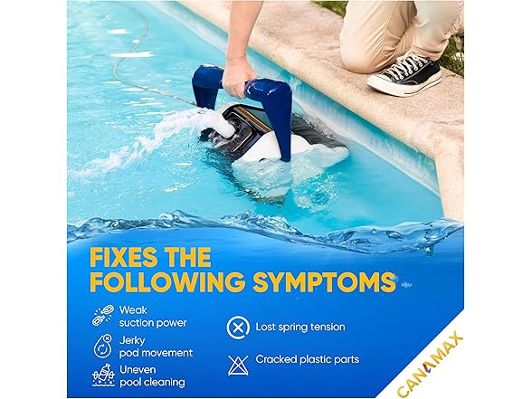 Canamax [Upgraded 2025] Pool Cleaner