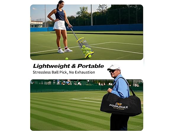 PodiuMax Pickleball Picker Upper
