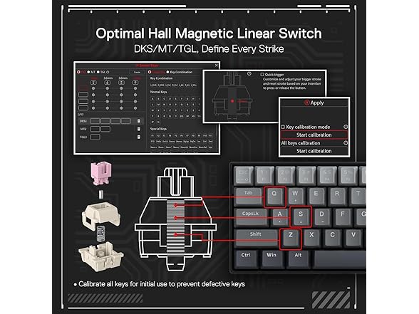 Redragon K617 GB Rapid Trigger Gaming Keyboard