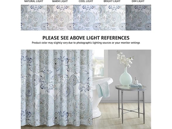 Madison Park Isla 100% Cotton Percale Shower