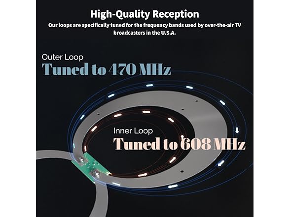Antennas Direct ClearStream Flex Amplified Indoor TV Antenna