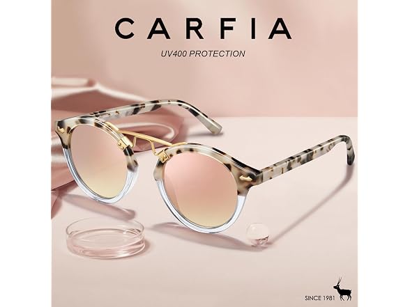CARFIA Retro Polarized Sunglasses