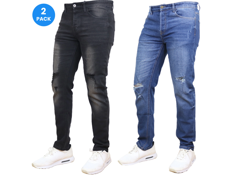 BLU ICE WC-----(Men's 2PK) / MRJ-240 - BK-DW - 30x30