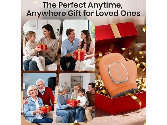 TOQUVORXII Cordless Hand Massager with Heat