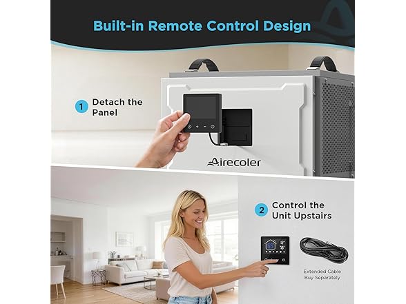 Airecoler 70 Pints Commercial Dehumidifier with Pump