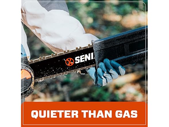 14" SENIX Cordeless Chainsaw 