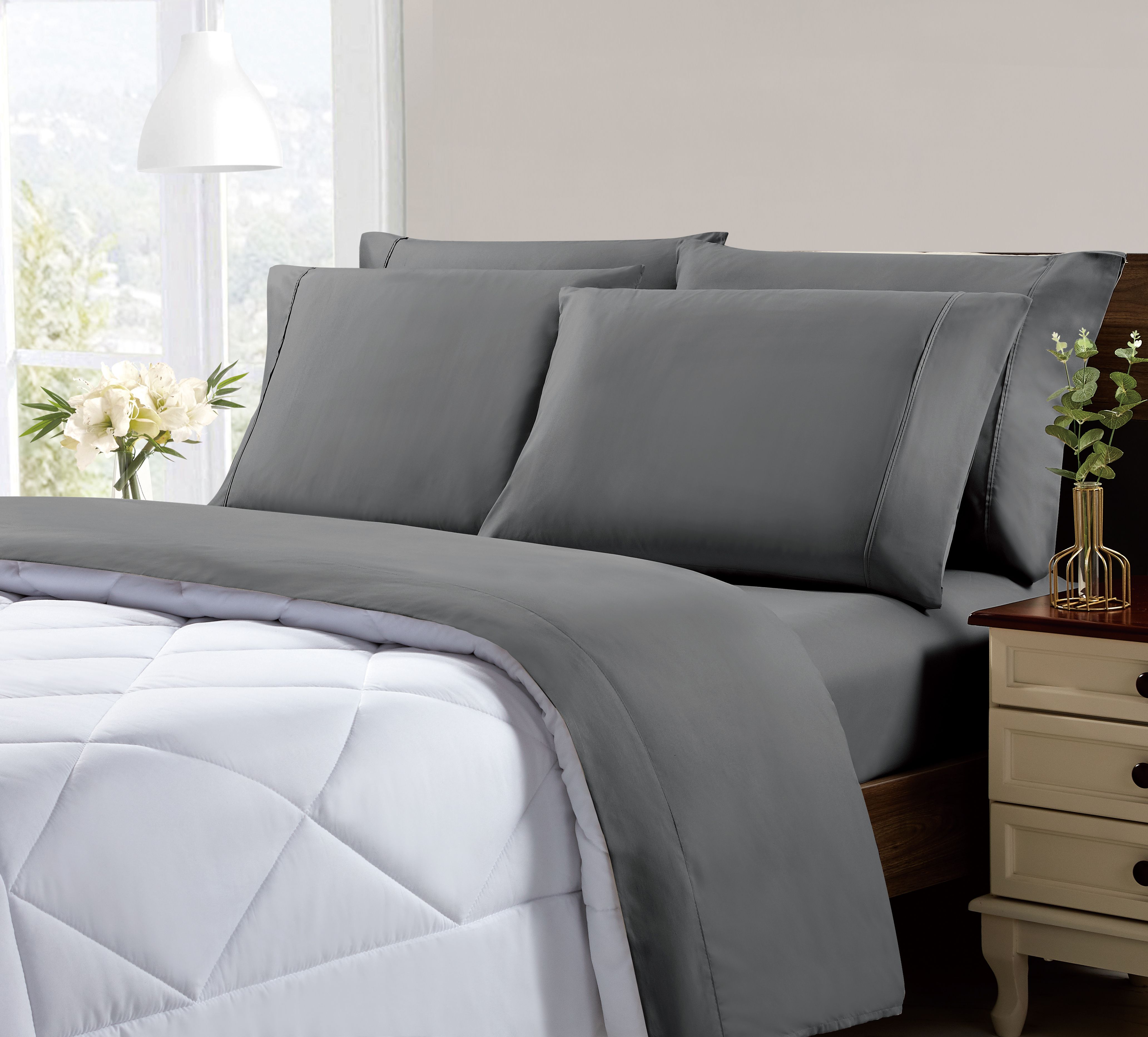 Cool Max 6-Piece Ultra-Soft Sheet Set - Gallery 33