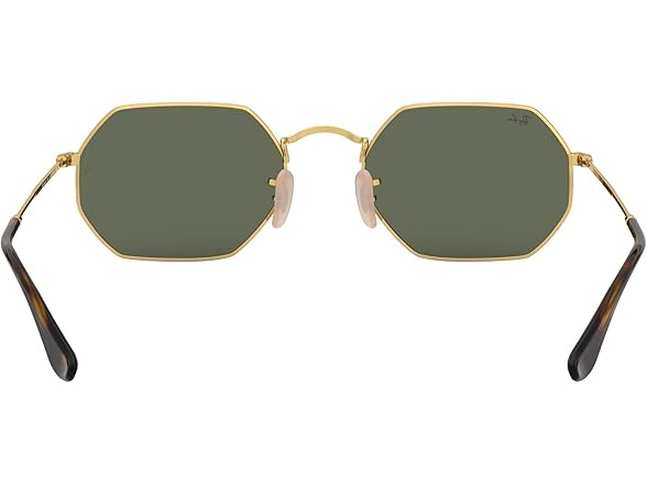 Ray-Ban Rb3556n Octagonal Flat Lens Sunglasses