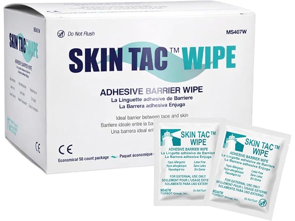 TORBOT Group Skin-Tac-H Adhesive Barrier Wipes