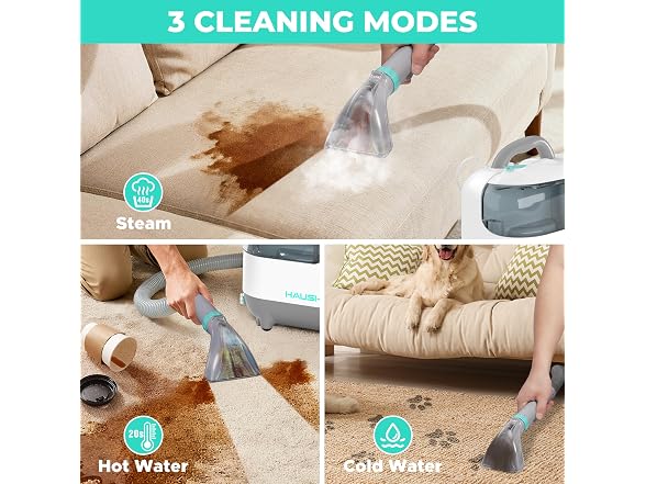 HAUSHOF Steam Carpet Upholstery Cleaner