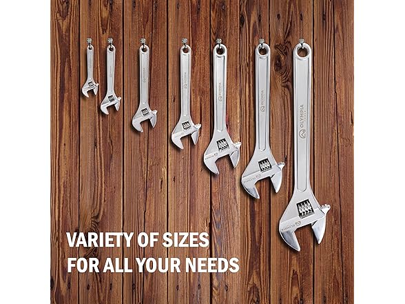 Olympia Tools 10" Adjustable Wrench