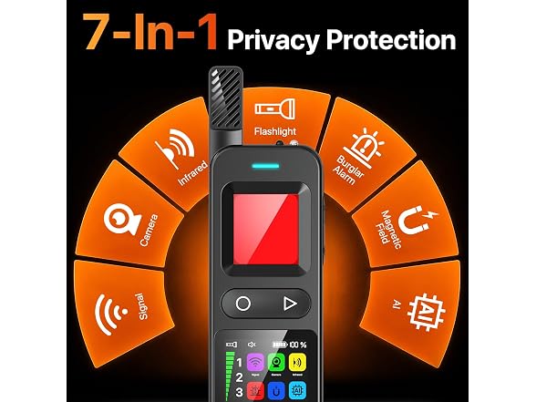 7-in-1 Hidden Camera Detector