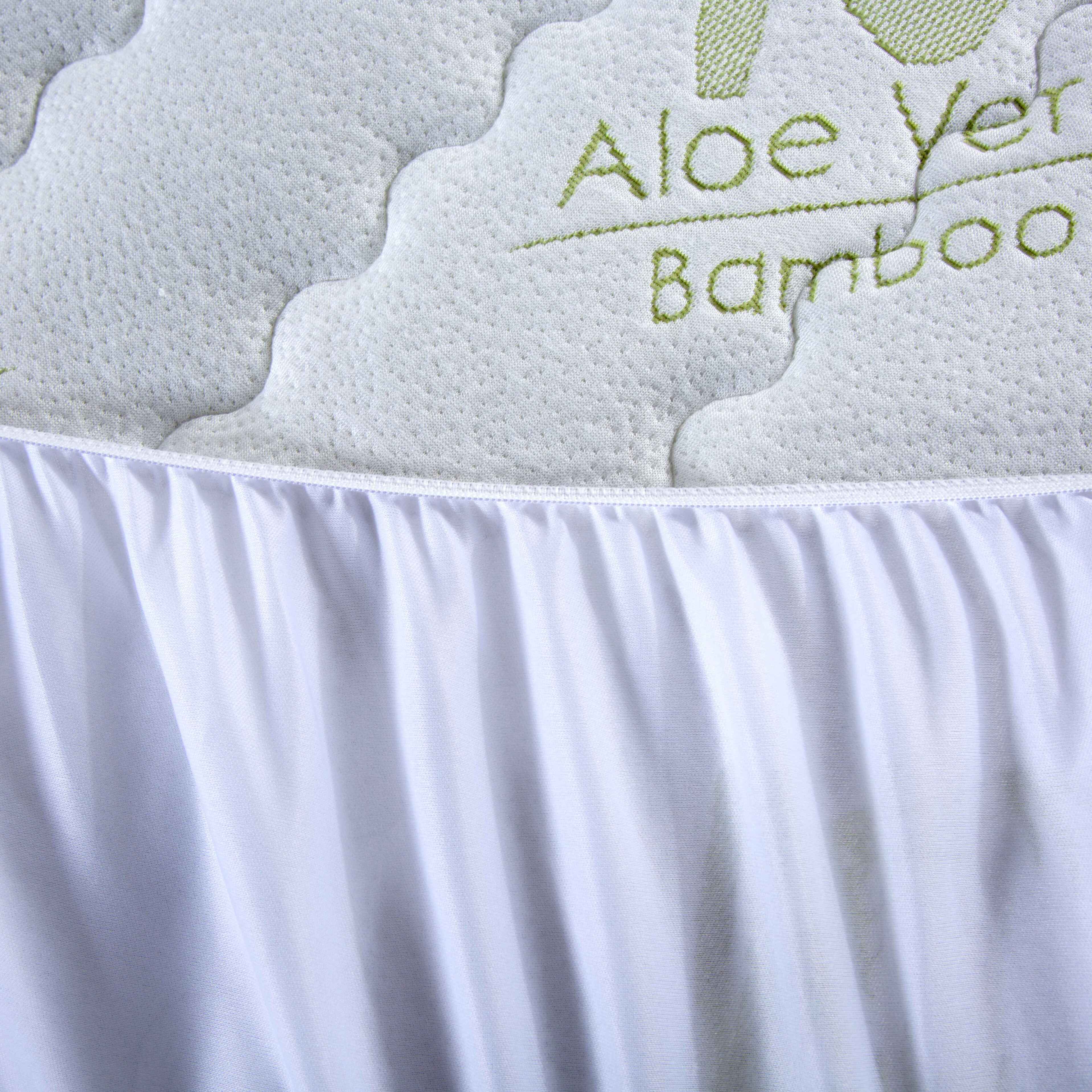 Aloe Vera Rayon From Bamboo Mattress Pad - Gallery 9