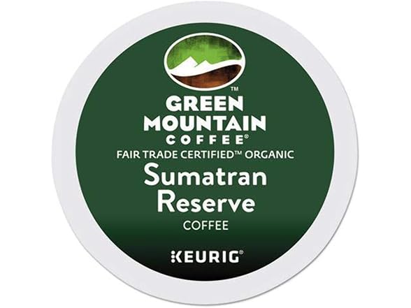 Green Mountain Coffee, Sumatra Reserve, Single-Serve 