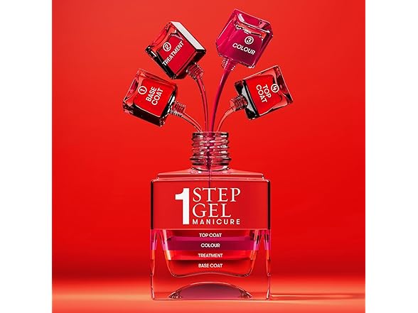 Nails Inc It's Topless Gel-Like Nail Polish, Sofia, 0.47 Fl Oz