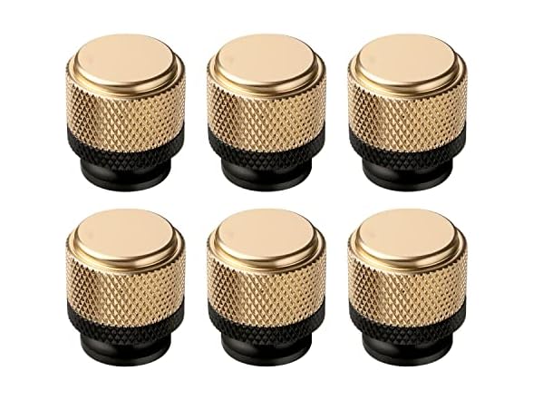 Ntresbonne Ntresbonne 6 Pack 1 Inch Cabinet Knobs