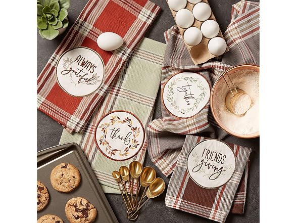 DII Thanksgiving Fall Kitchen Towels