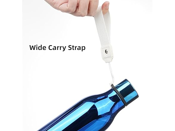 Konokyo Insulated Water Bottle with Stra