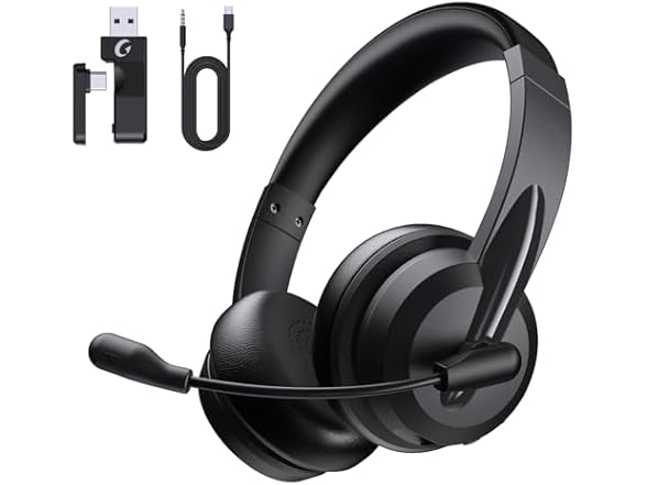 Masajoy Bluetooth V5.3 Headphones