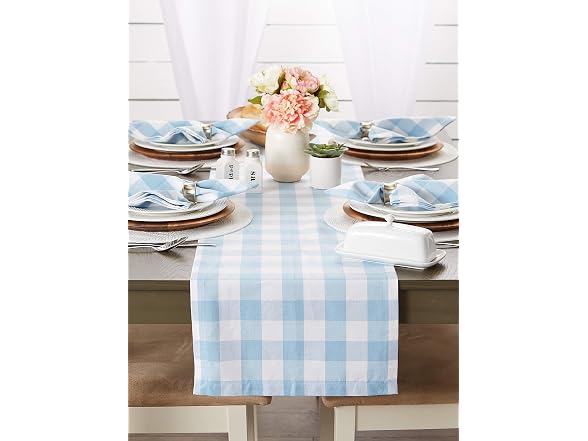 DII Buffalo Check Collection, Table Runner