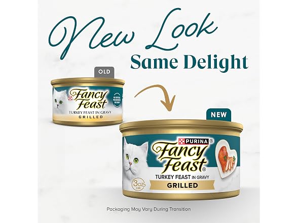 Fancy Feast Grilled Turkey, 24 Cans
