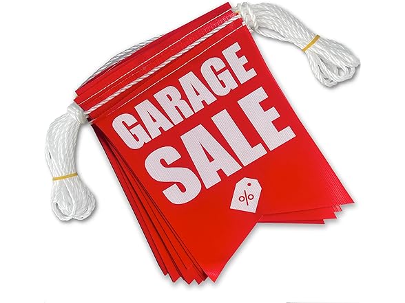 TRICEPLAY 33' Garage Sale Banner