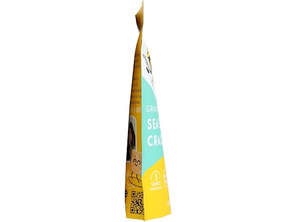 Sunnie, Crackers Grain Free Sea Salt, 3