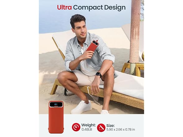 aonidi Portable Charger 12000mAh
