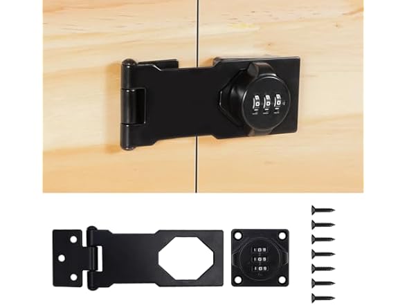 Cabinet Password Hasp Combo Lock