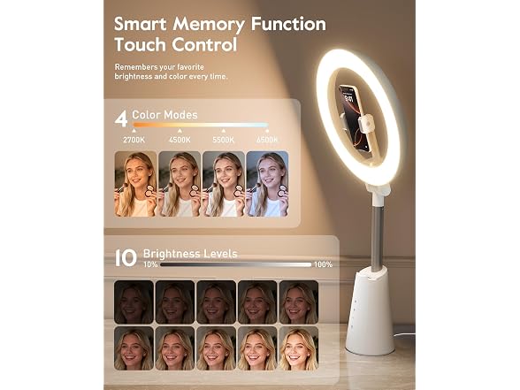 HALLUV NS5022016 ring light with stand