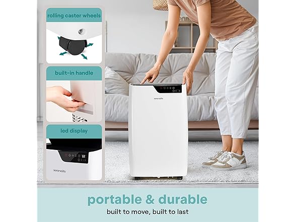 SereneLife 14000BTU Portable AC