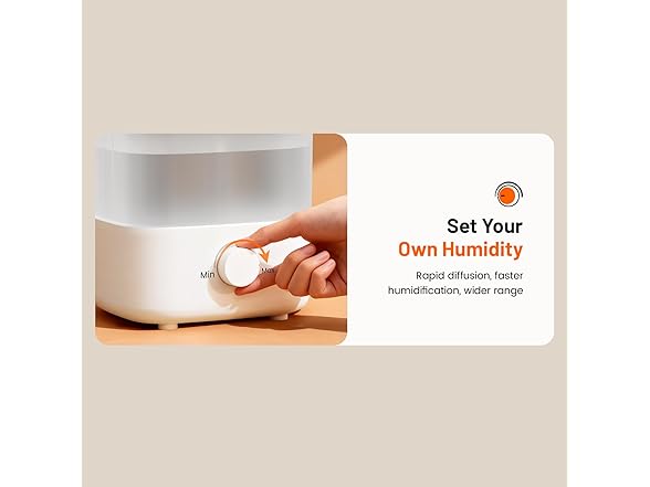 MRWALK Humidifiers for Bedroom