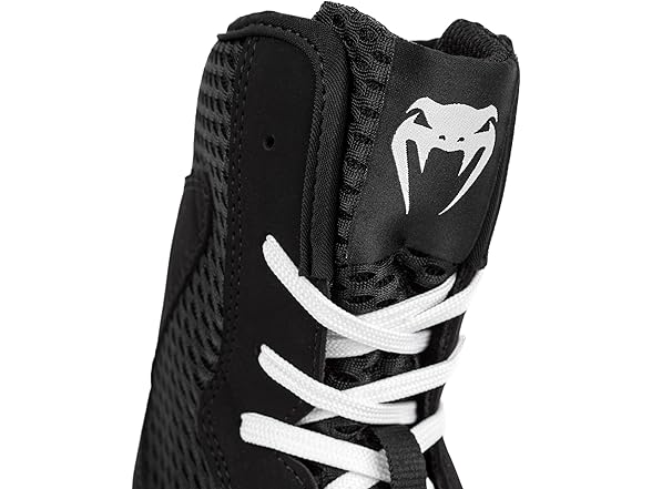 Venum Unisex High-Top Boxing Shoe, Black