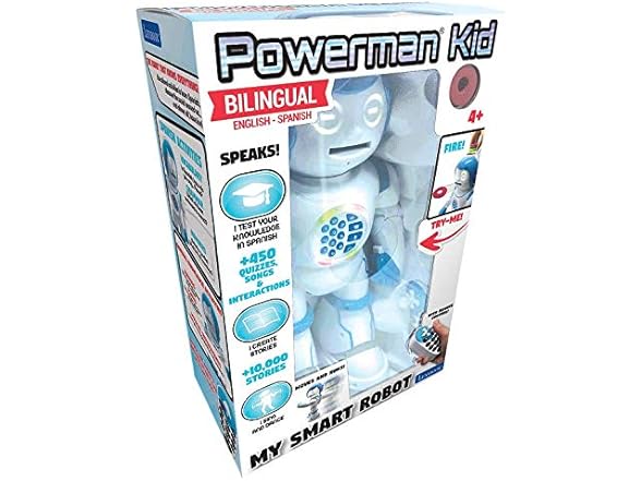 LEXiBOOK Powerman Kid - Bilingual Robot