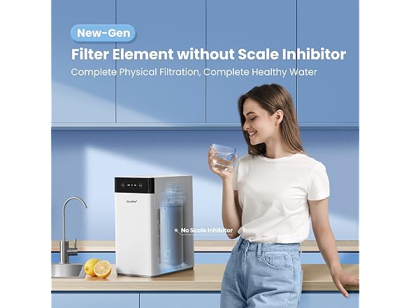 COMFEE' Tankless Reverse Osmosis System, 400 GPD