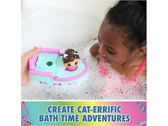 GABBY'S Dollhouse Gabby & SS Mercat Bath Set