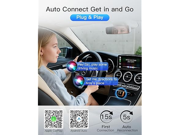 2-in-1 Wireless CarPlay Adapter