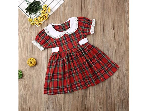 Ma&baby Girls (6-12 MOS) Baby Girl Christmas Skirt