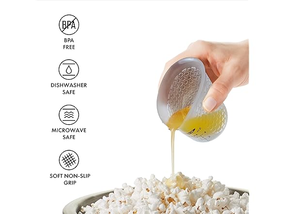 OXO 3 Piece Silicone Measuring Cups