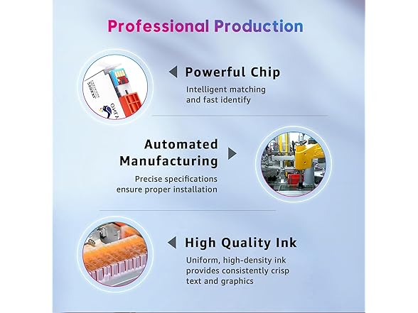 ONLYU Compatible Ink Cartridge Replacement